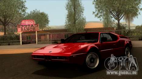 BMW M1 (E26) 1979 pour GTA San Andreas