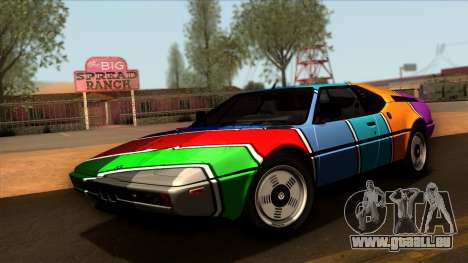 BMW M1 (E26) 1979 pour GTA San Andreas