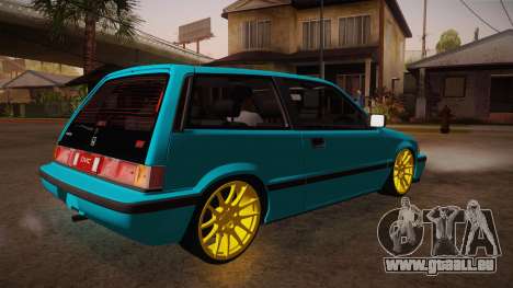 Honda Civic SI Hellaflush pour GTA San Andreas