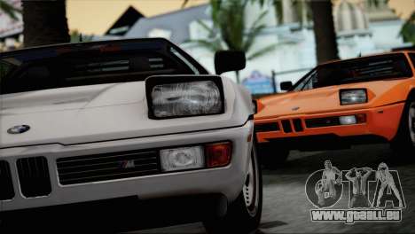 BMW M1 (E26) 1979 pour GTA San Andreas