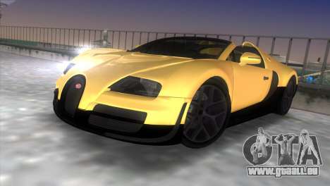 Bugatti Veyron Grand Sport Vitesse pour GTA Vice City