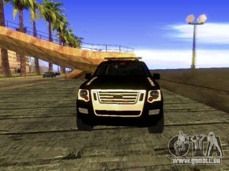 Ford Explorer 2010 Police Interceptor pour GTA San Andreas