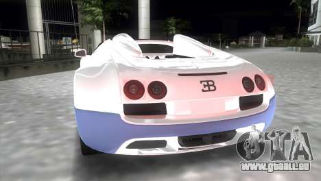 Bugatti Veyron Grand Sport Vitesse pour GTA Vice City