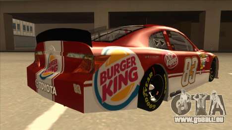 Toyota Camry NASCAR No. 83 Burger King Dr Pepper für GTA San Andreas