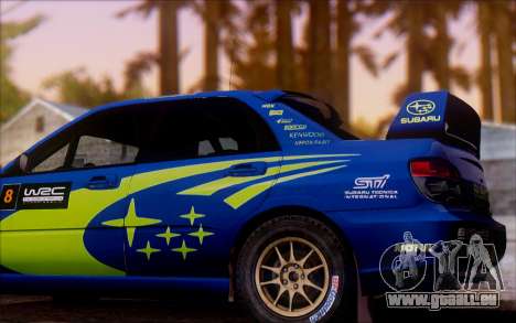 Subaru Impreza WRX STI WRC für GTA San Andreas