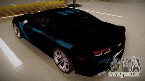 Chevrolet Camaro ZL1 2012 RCPD V1.0 für GTA San Andreas