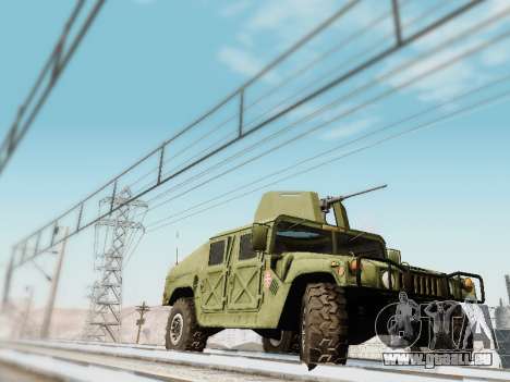 Humvee Serbian Army pour GTA San Andreas