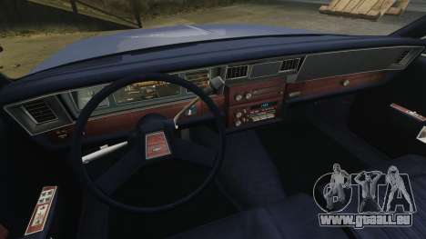 Chevrolet Caprice Brougham 1986 pour GTA 4