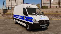 Mercedes-Benz Sprinter Croatian Police v2 [ELS] pour GTA 4