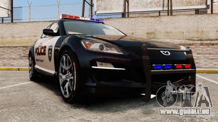 Mazda RX-8 R3 2011 Police für GTA 4