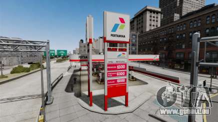 Pertamina station-service pour GTA 4