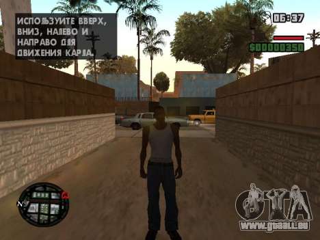 Nouveau capot et icônes sur la carte pour GTA San Andreas