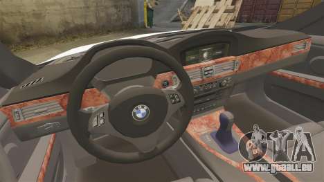 BMW 350i NYPD [ELS] pour GTA 4