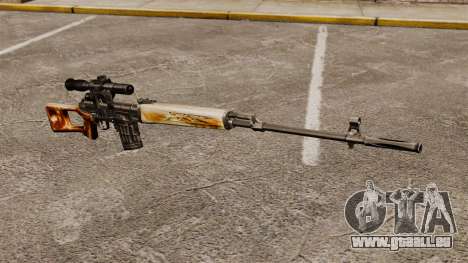 Dragunov sniper rifle v1 pour GTA 4