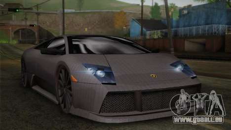 Lamborghini Murcielago GT Carbone pour GTA San Andreas