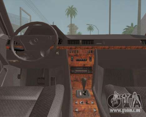 Mercedes-Benz W124 E500 pour GTA San Andreas