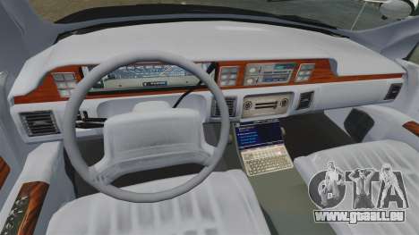 Chevrolet Caprice Police 1991 v2.0 N.o.o.s.e für GTA 4