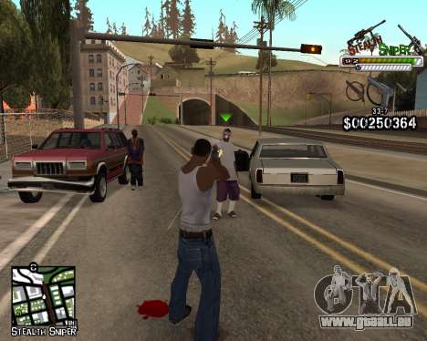 C-HUD by Stealth Sniper pour GTA San Andreas