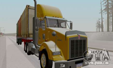 Kenworth T800 Daycab 2007 pour GTA San Andreas