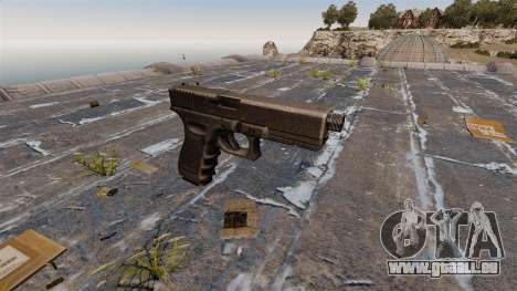 Ladewagen Pistole Glock 17 für GTA 4