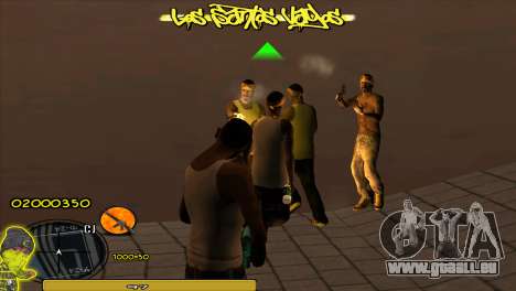 C-HUD Vagos pour GTA San Andreas