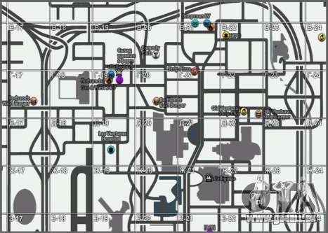 Carte avec l'édition d'hiver [Samp-Rp] pour GTA San Andreas