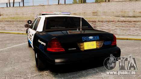 Ford Crown Victoria Police Interceptor [ELS] pour GTA 4