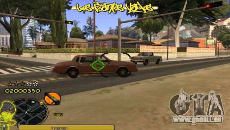 C-HUD Vagos pour GTA San Andreas