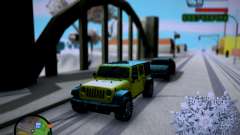 Jeep Wrangler Unlimited 2007 pour GTA San Andreas