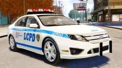 Ford Fusion LCPD 2011 [ELS] pour GTA 4