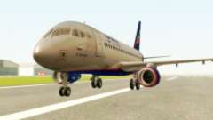 Suchoi Superjet 100-95 Aeroflot für GTA San Andreas