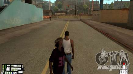 C-HUD by qrt pour GTA San Andreas