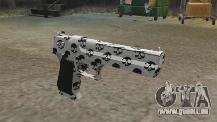 Pistolet Desert Eagle Skull pour GTA 4