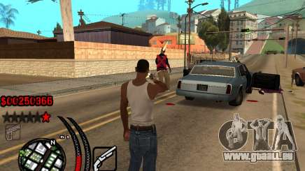 C-HUD Carbon pour GTA San Andreas