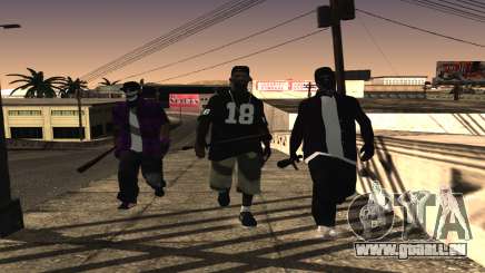 HQ SkinPack Ballas für GTA San Andreas