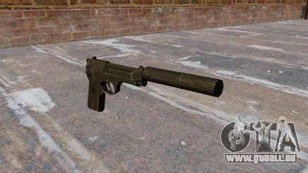 M9 pistolet Self-loading avec silencieux pour GTA 4