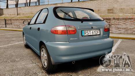 Daewoo Lanos 1997 PL für GTA 4