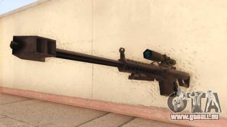 Barrett de Call of Duty MW2 pour GTA San Andreas