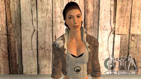 Alyx Vance de Half Life 2 pour GTA San Andreas