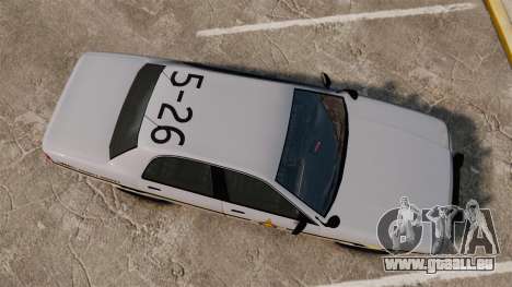GTA V Vapid Police Cruiser Scheriff [ELS] für GTA 4