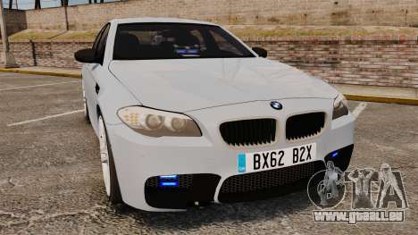 BMW M5 Unmarked Police [ELS] pour GTA 4