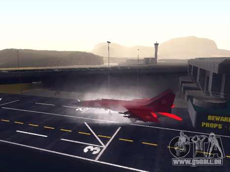 MiG-25 für GTA San Andreas