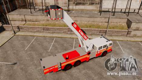 MTL Firetruck Tower Ladder [ELS-EPM] pour GTA 4