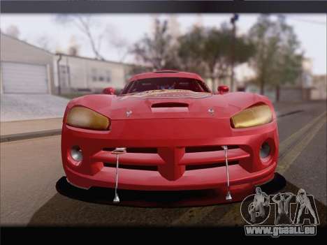 Dodge Viper Competition Coupe pour GTA San Andreas