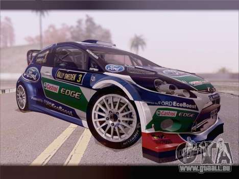 Ford Fiesta RS WRC 2013 für GTA San Andreas