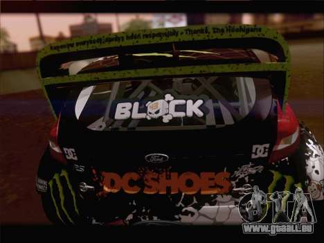 Ford Fiesta RS WRC 2013 pour GTA San Andreas