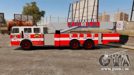MTL Firetruck Tower Ladder FDLC [ELS-EPM] für GTA 4