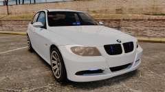 BMW 330i Unmarked Police [ELS] pour GTA 4