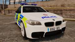 BMW M5 Greater Manchester Police [ELS] pour GTA 4