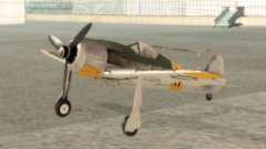 Focke-Wulf FW-190 F-8 für GTA San Andreas